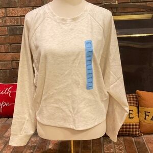 Express Cream Sweatshirt